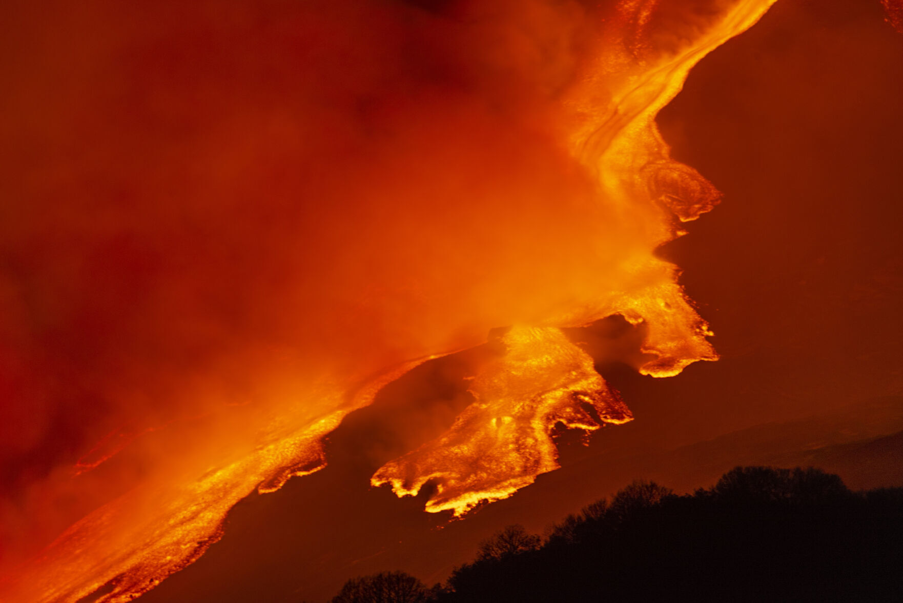 Italy Etna Volcano